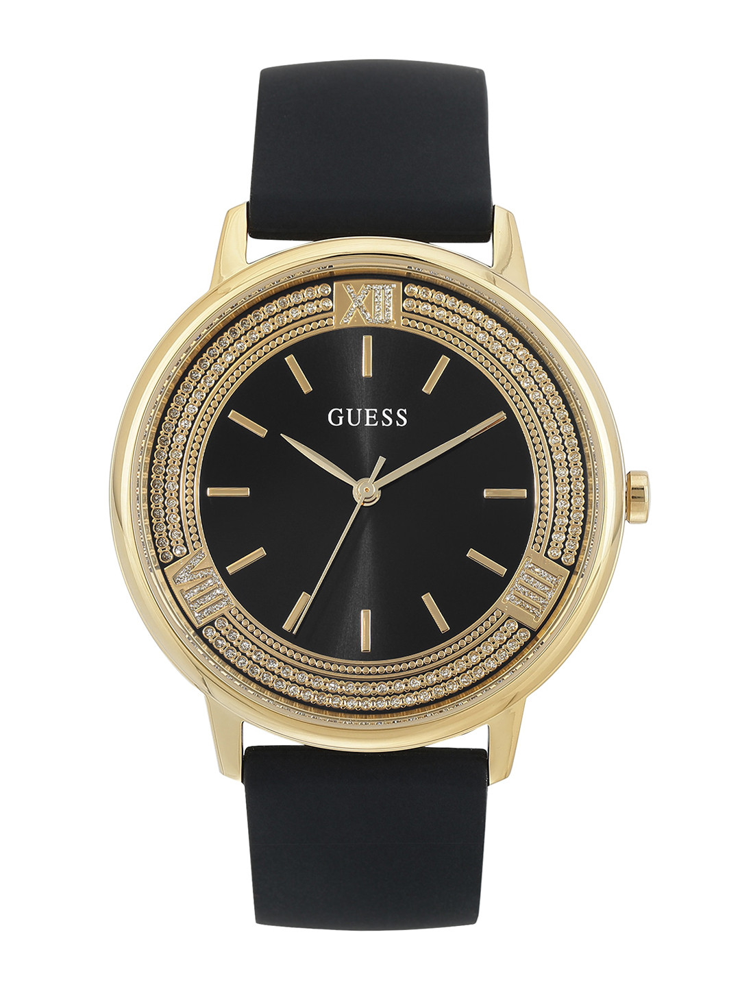 

GUESS Women Straps Analogue Watch U1326L1M, Black