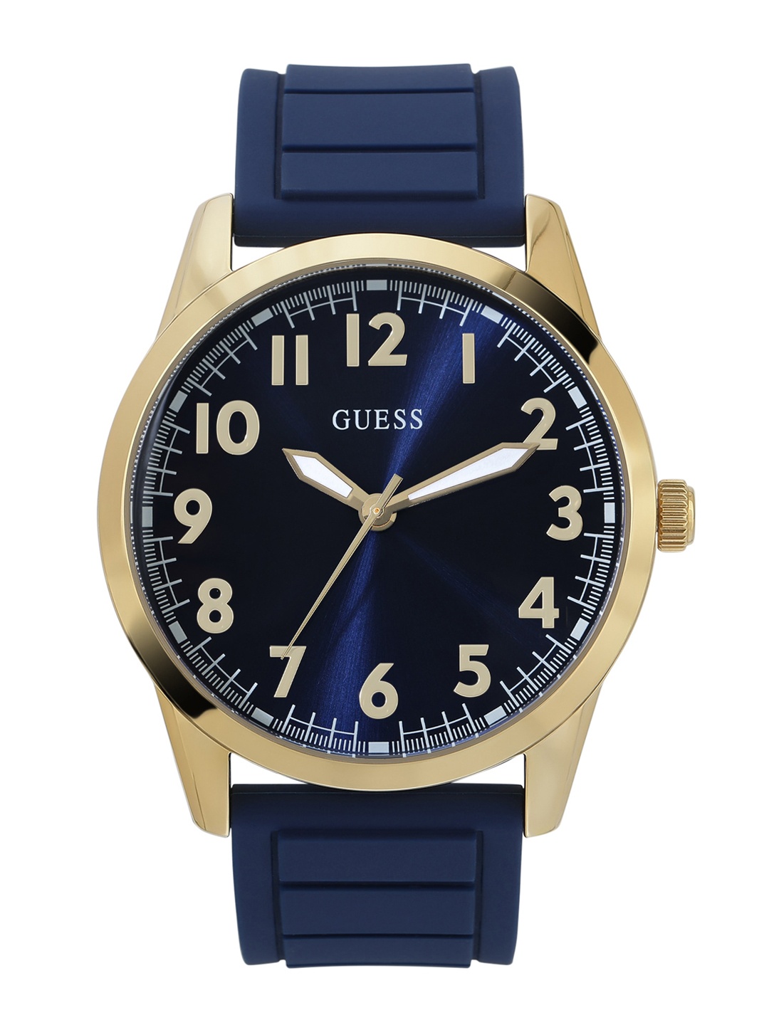 

GUESS Men Stainless Steel Straps Analogue Watch U1324G1M, Blue