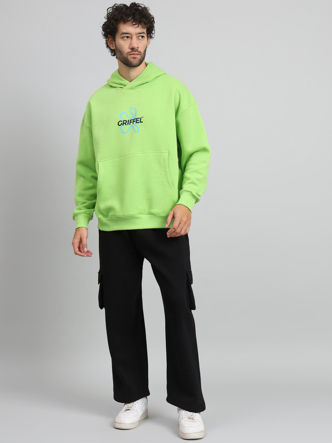 

GRIFFEL Cotton Hooded Tracksuits, Green