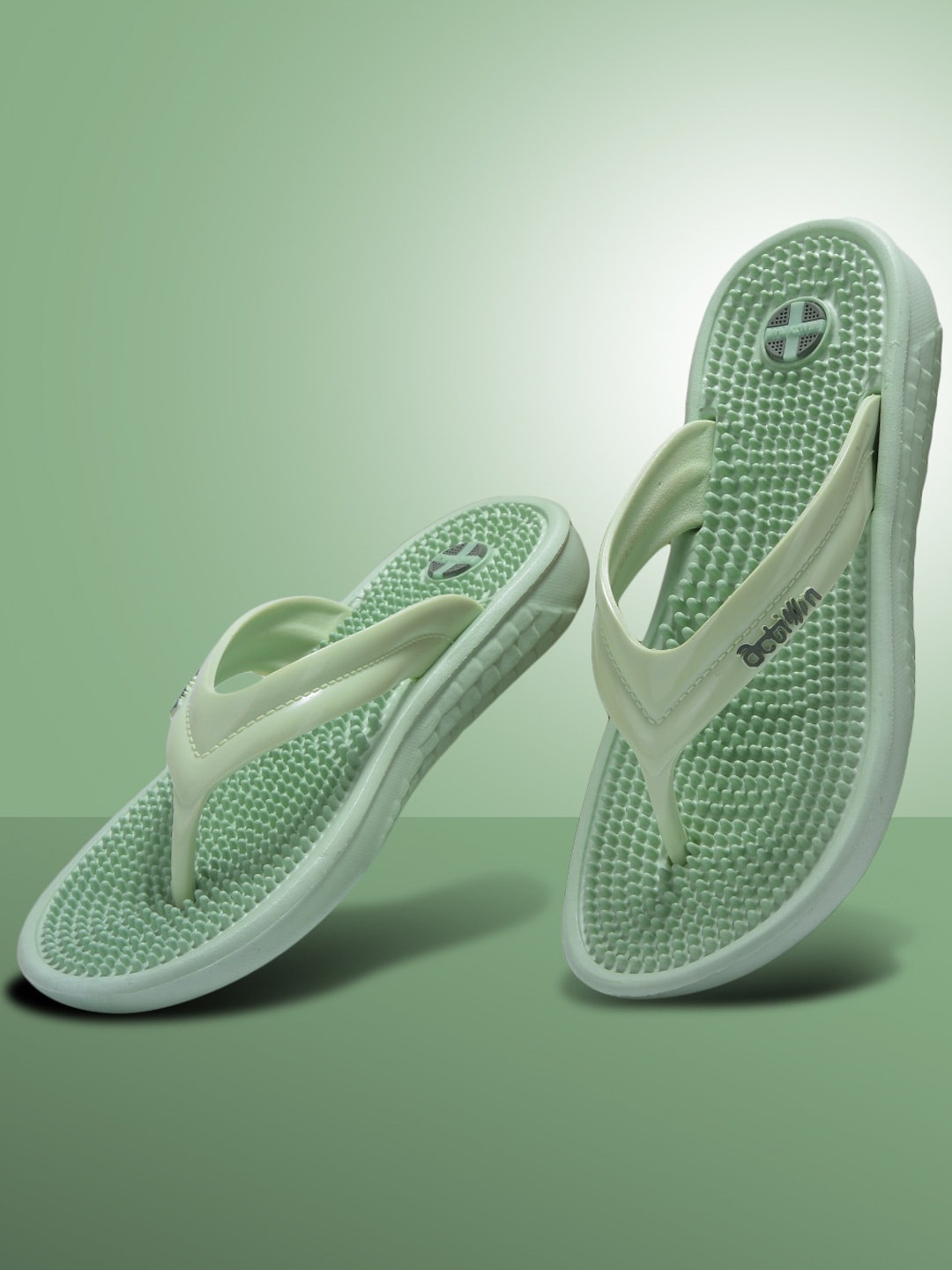 

Action Women Self Design Thong Flip-Flops, Sea green