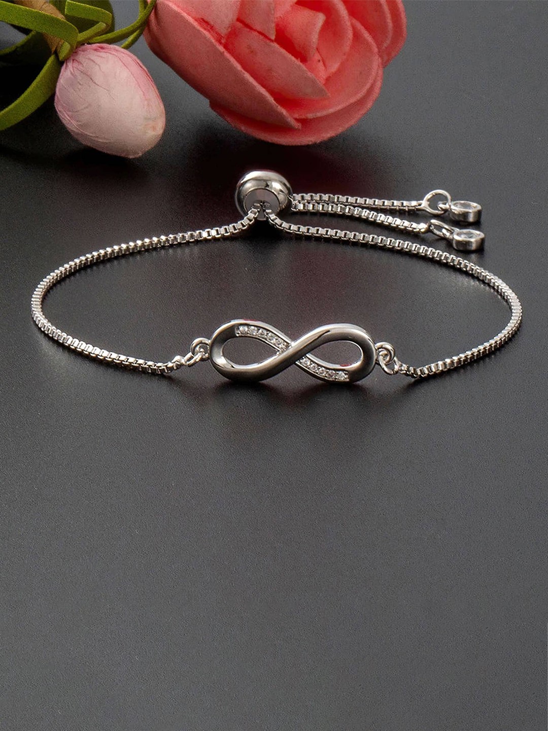 

Fashion Frill Silver-Plated Charm Bracelet