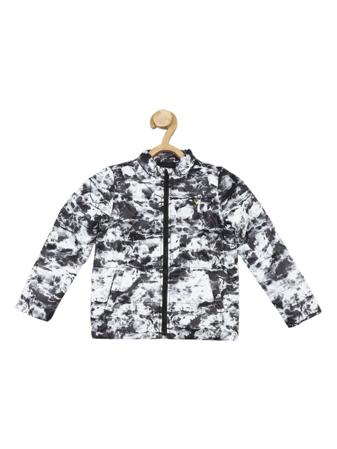 

Allen Solly Junior Boys Absatrct Printed Bomber Jacket, White