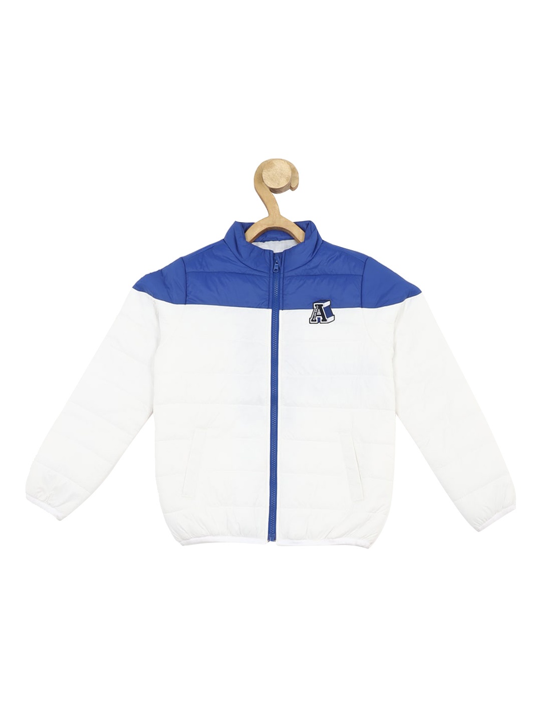 

Allen Solly Junior Boys Colourblocked Puffer Jacket, White