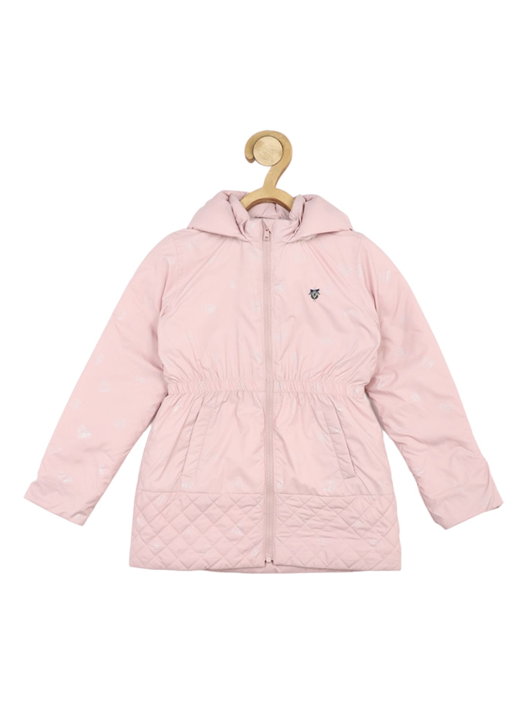 

Allen Solly Junior Girls Hooded Parka Jacket, Pink