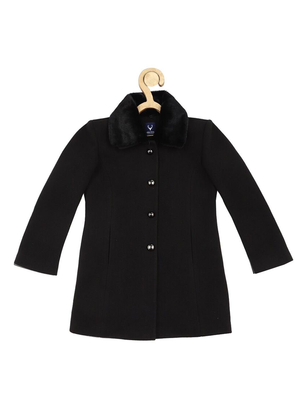 

Allen Solly Junior Girls Longline Tailored Jacket, Black