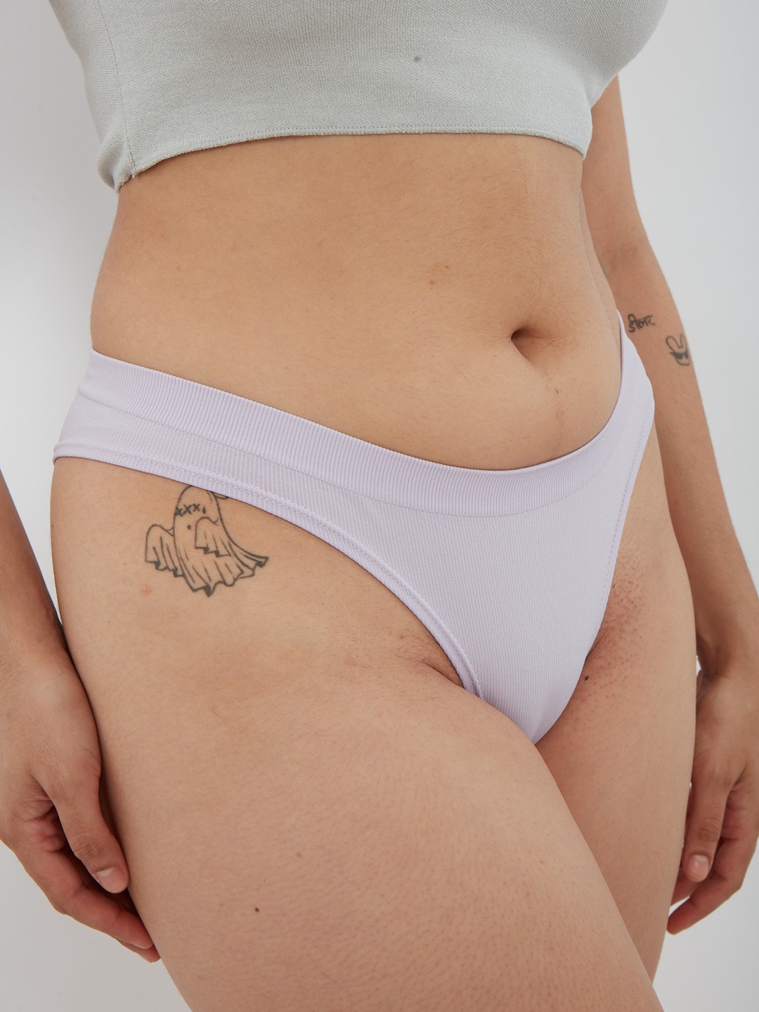 

Big Little Lemons Dream Comfort Low-Rise Bikini Briefs, Purple