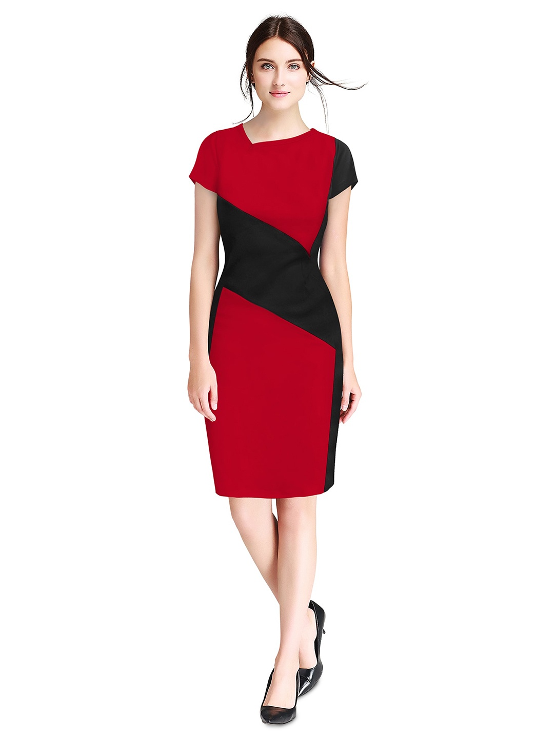 

BAESD Red Sheath Dress
