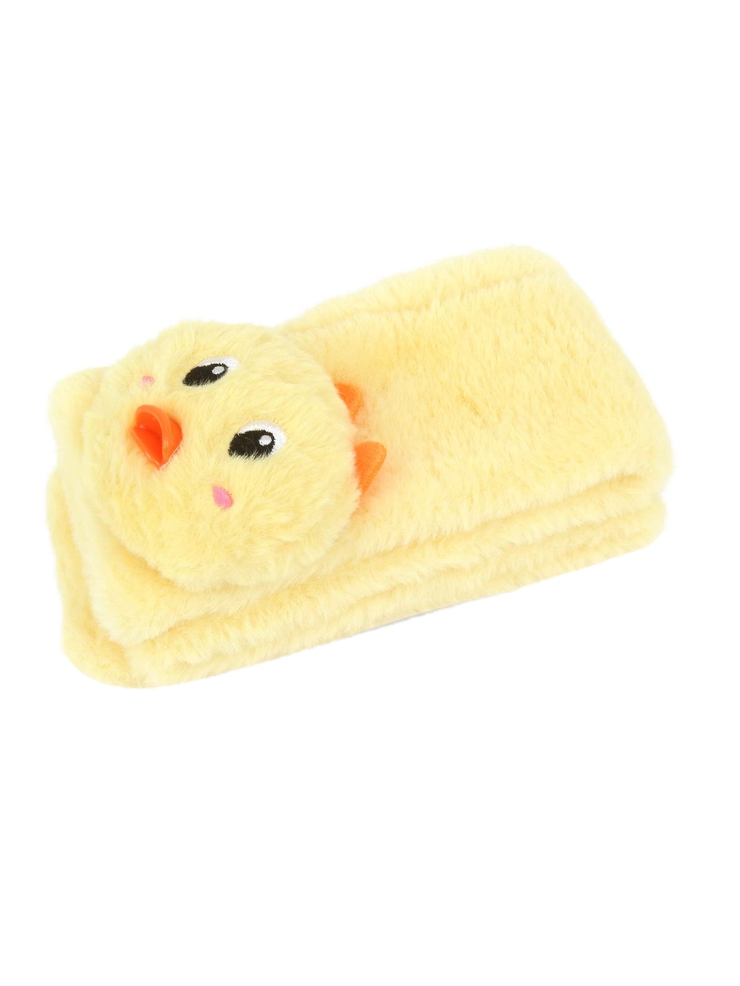 

Zacharias Kids Soft Fur Acrylic Muffler, Yellow