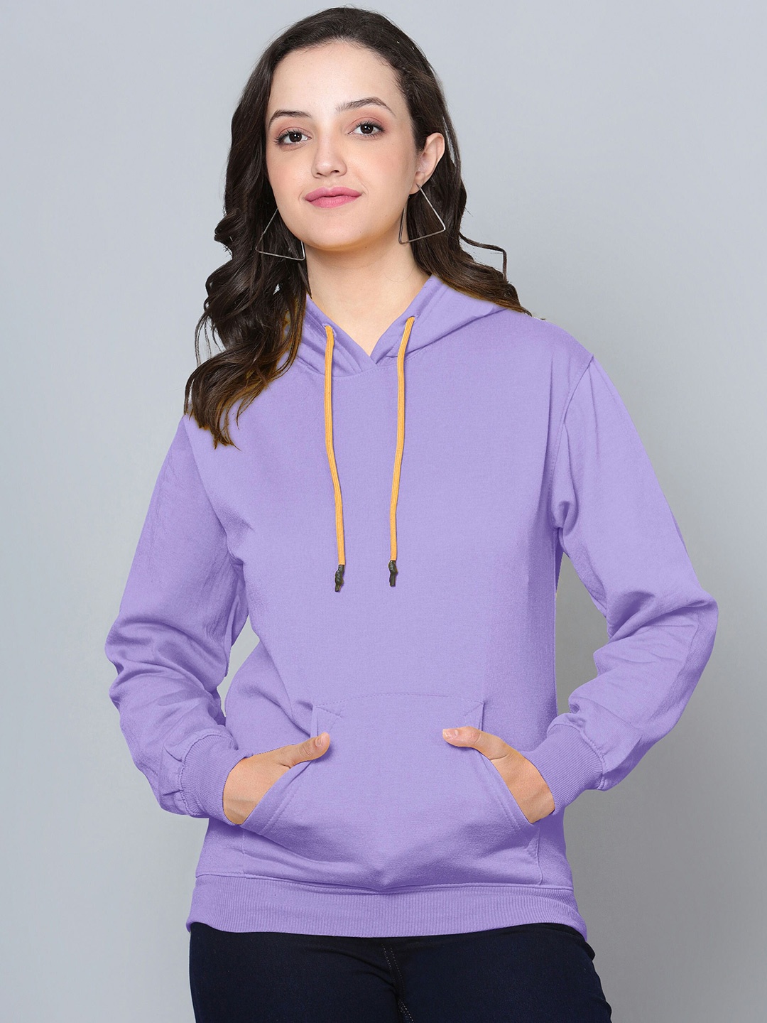

Fashion And Youth Hooded Fleece Sweatshirt, Lavender