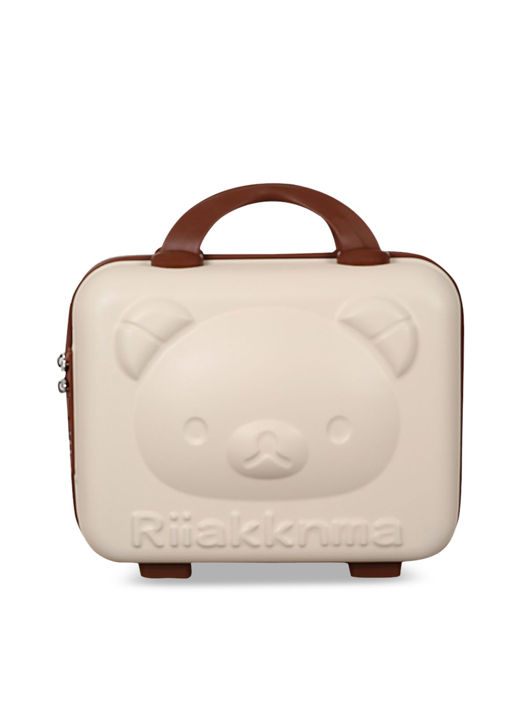 

Polo Class Textured Waterproof Vanity Bag, Beige