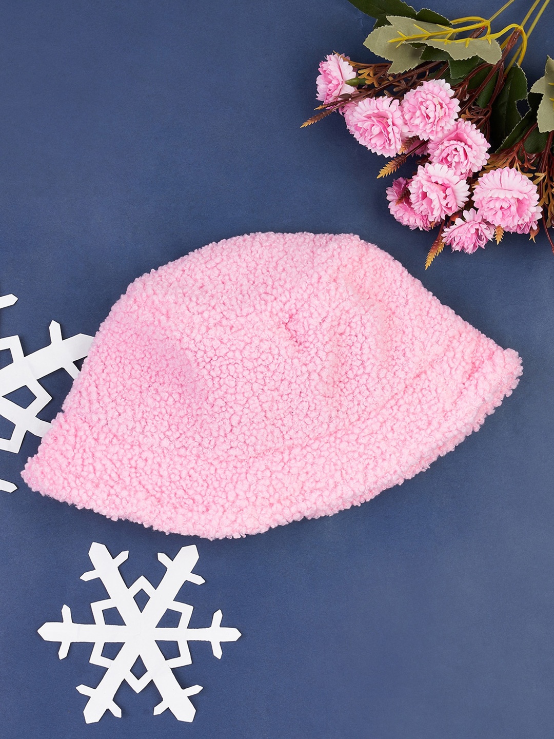 

Pantaloons Junior Girls Self Design Sun Hat, Pink