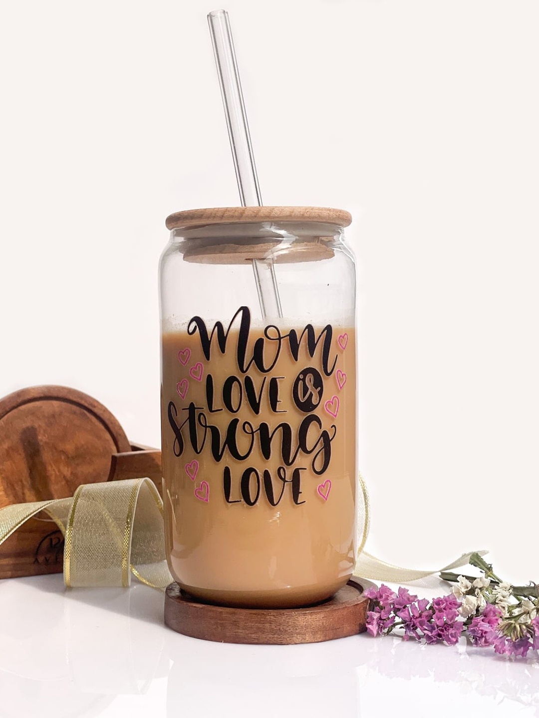 

1219 Avenue Transparent Printed Tall Frosted Tumbler with Straw & Lid