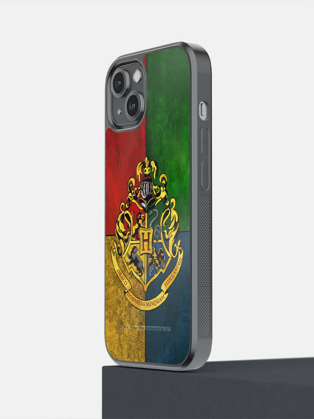 

macmerise Hogwarts Sigil United iPhone 14 Bumper Case Cover, Green