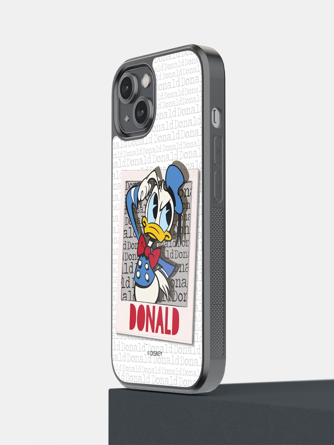 

macmerise Hello Mr Donald Pattern iPhone 14 Bumper Case Cover, White