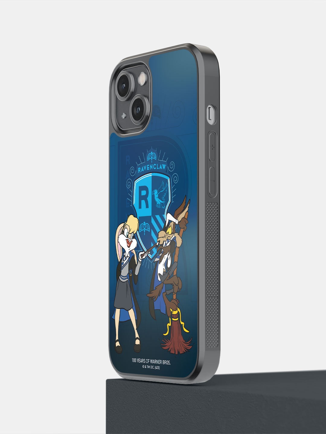 

macmerise Looney Ravenclaw IPhone 14 Bumper Case Cover, Blue