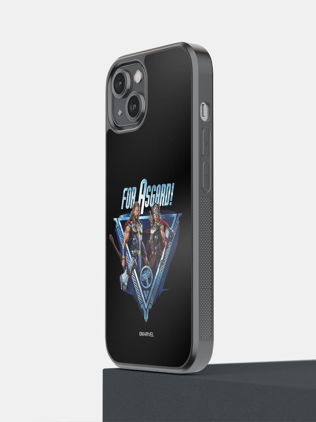 

macmerise For Asgard iPhone 14 Bumper Case Cover, Black