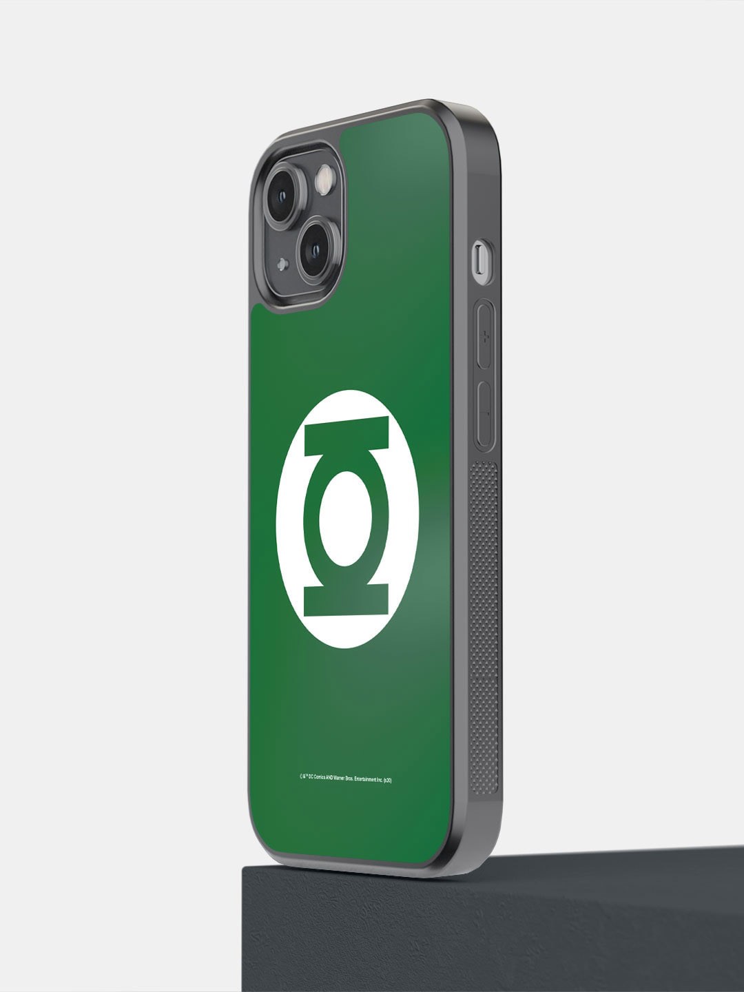 

macmerise Logo Lantern iPhone 14 Bumper Back Case, Green