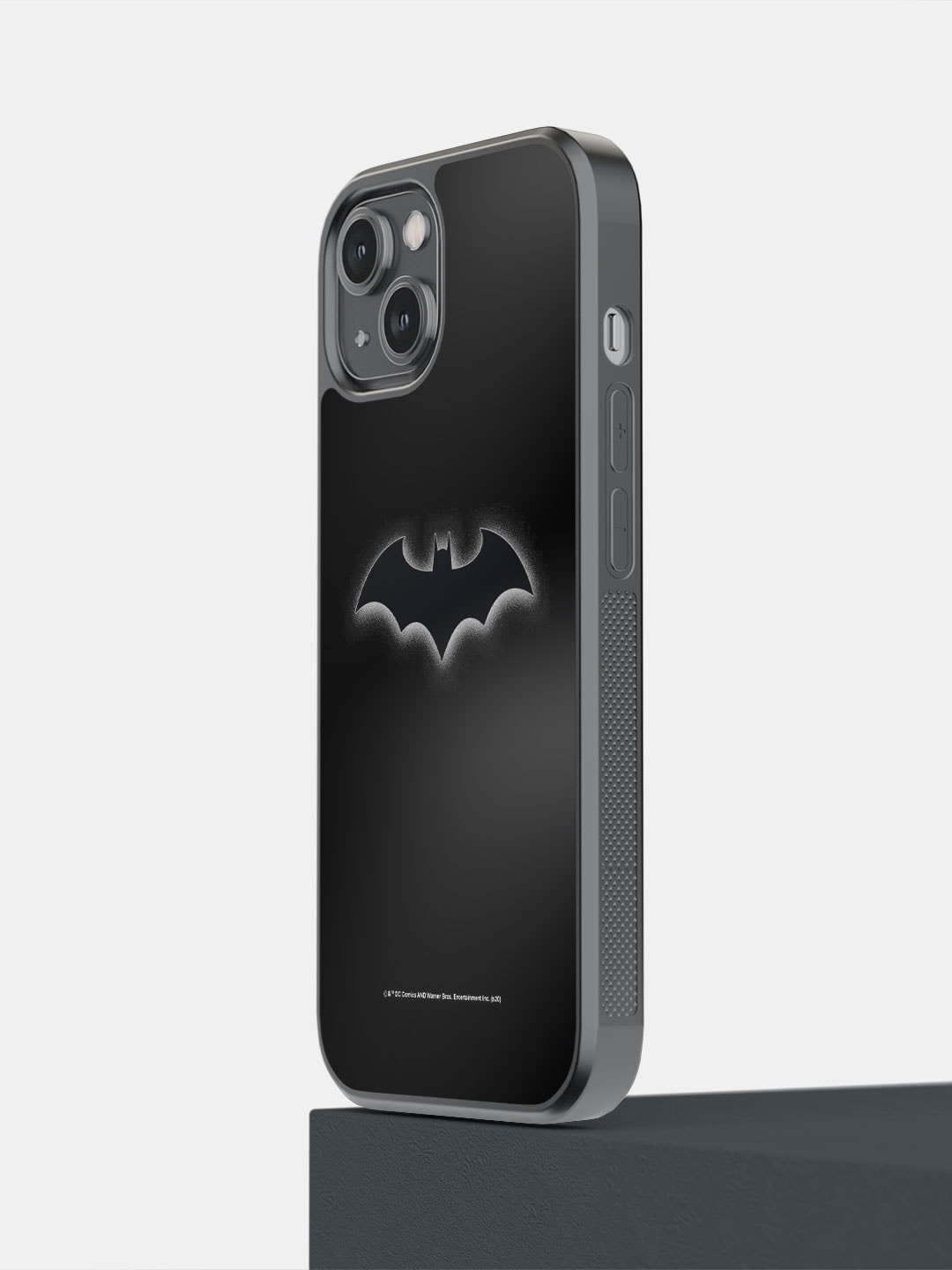 

macmerise Logo Batman iPhone 14 Bumper Back Case, Black