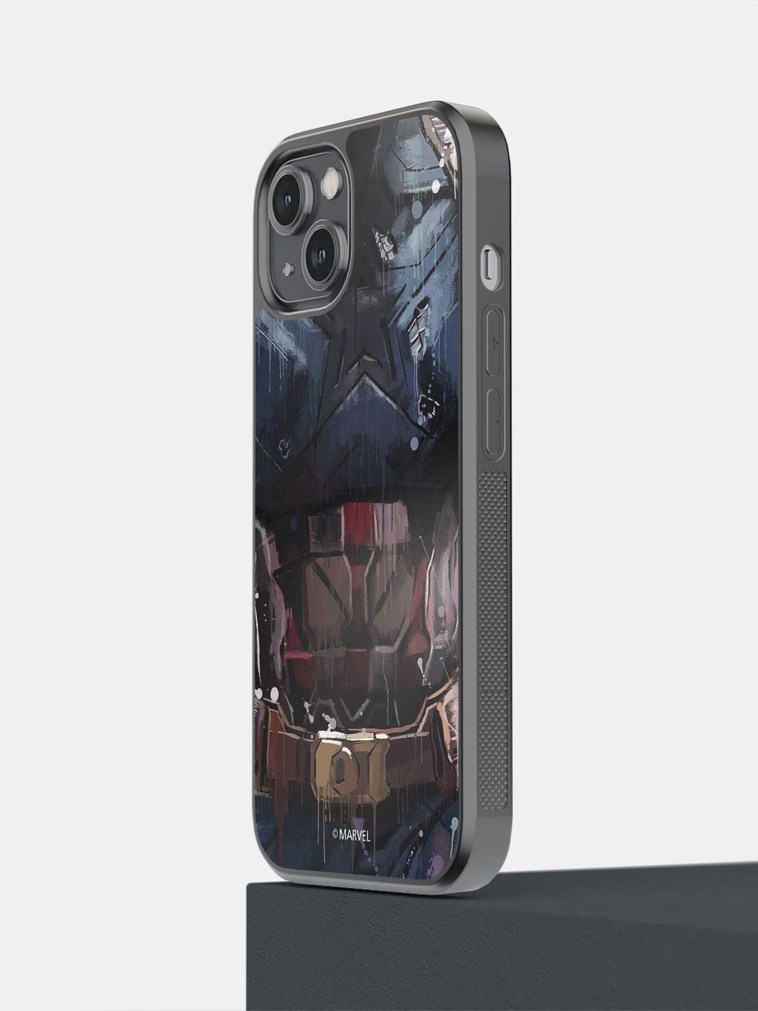 

macmerise Grunge Suit Steve IPhone 14 Bumper Case Cover, Black