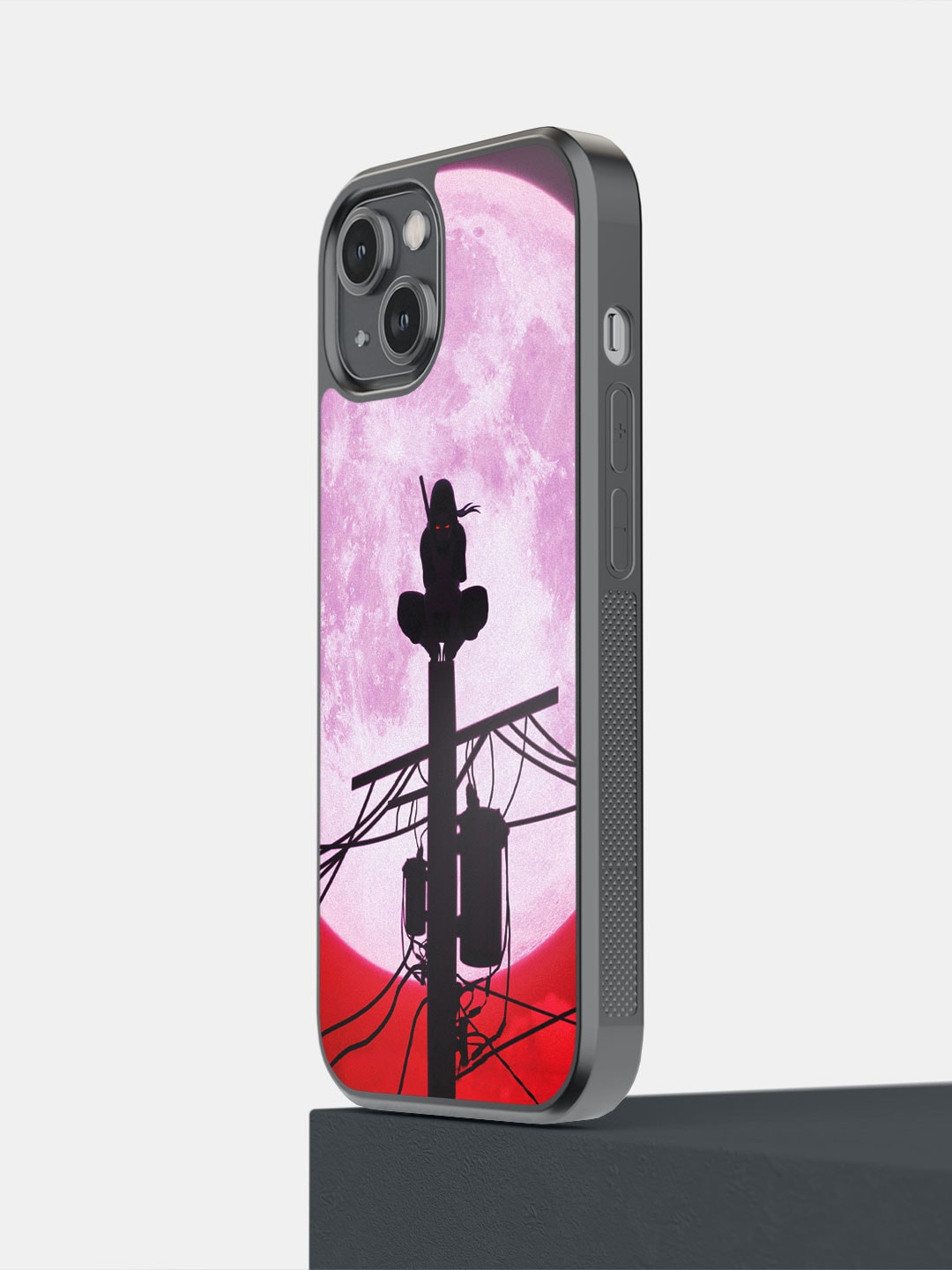 

macmerise 3D Itachi Uchiha iPhone14 Bumper Case Cover, Pink