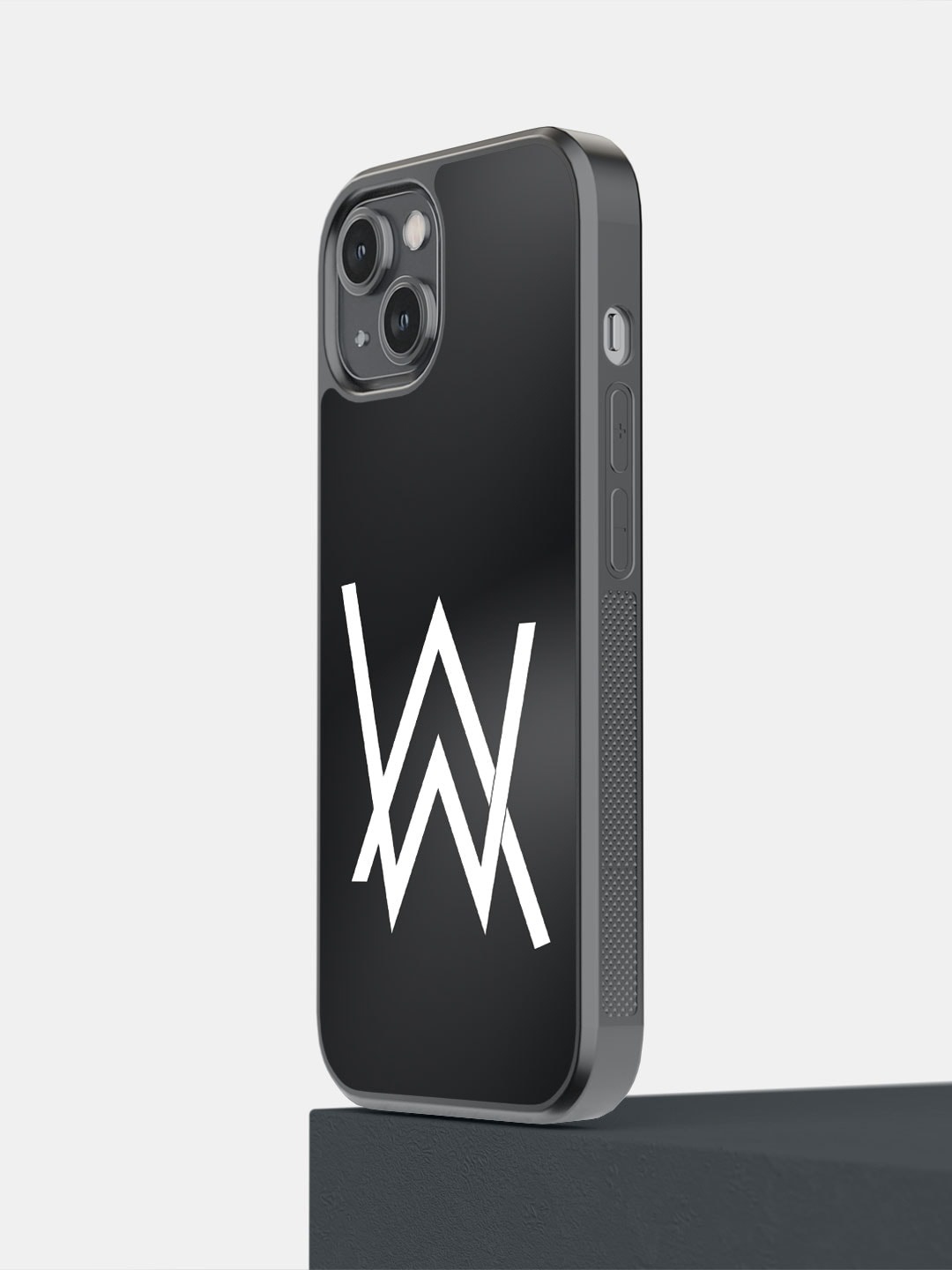

macmerise Alan Walker Logo iPhone 14 Bumper Case Cover, Black