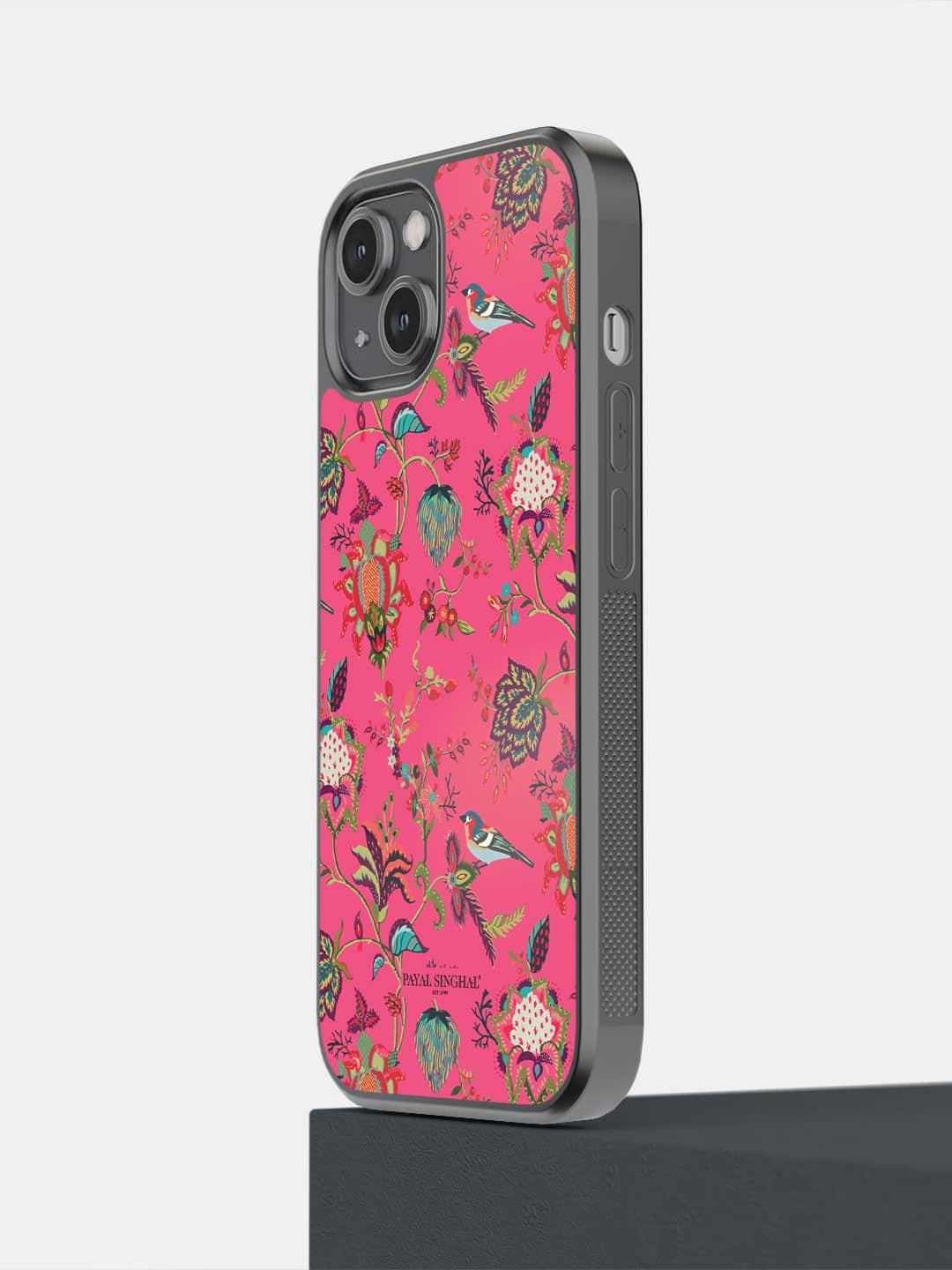 

macmerise iPhone 14 Payal Singhal Chidiya Bumper Case Cover, Pink