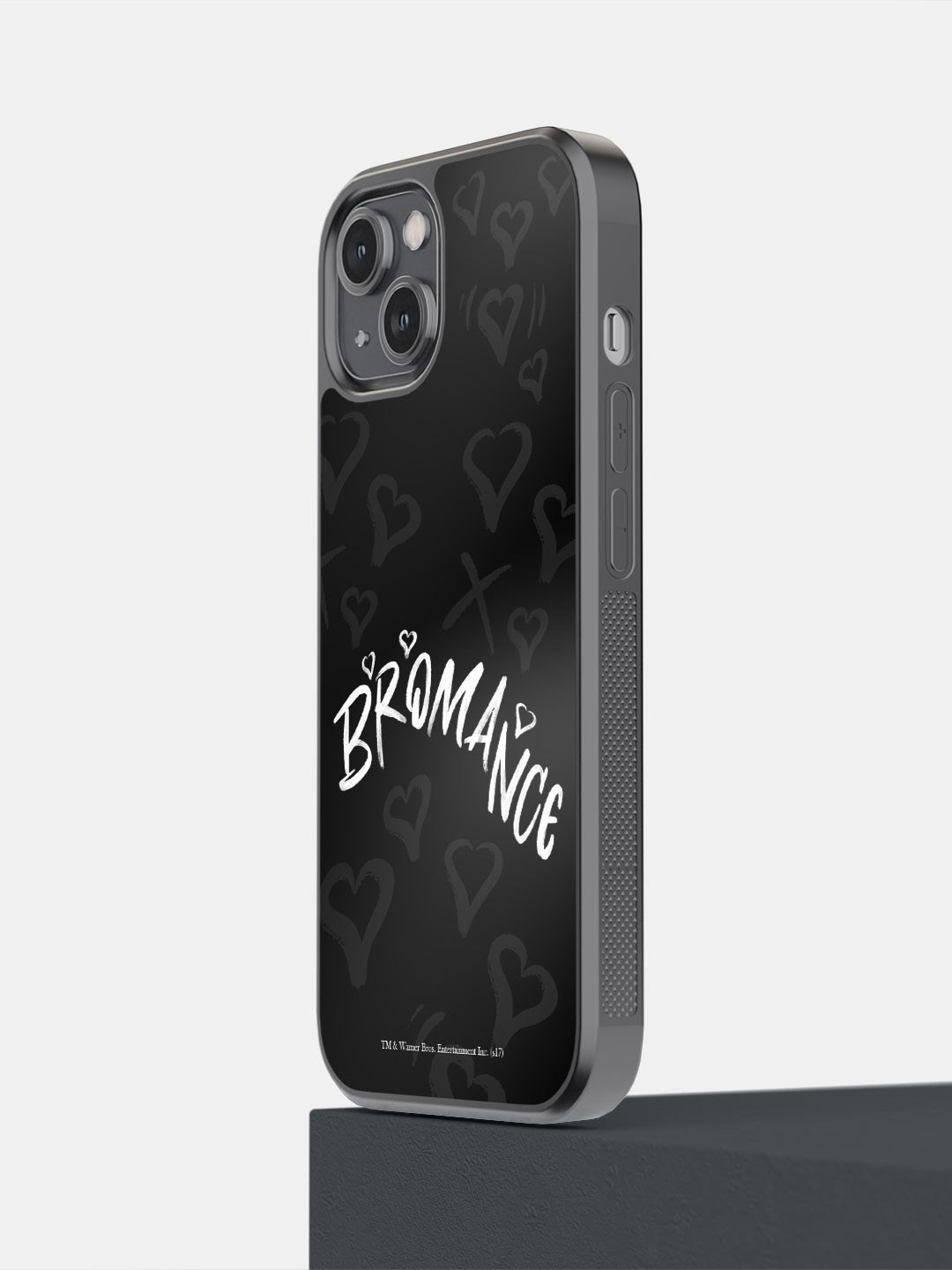 

macmerise Printed Bromance iPhone 14 Bumper Case Cover, Black