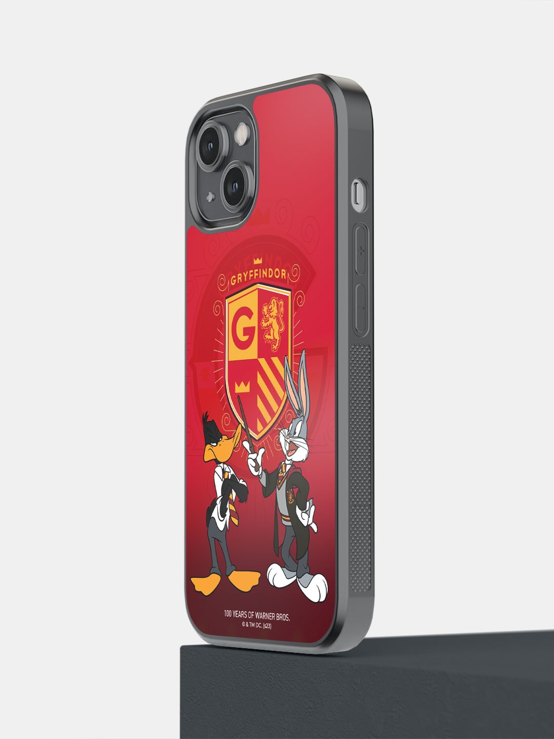 

macmerise Looney Gryffindor iPhone 14 Bumper Case Cover, Red