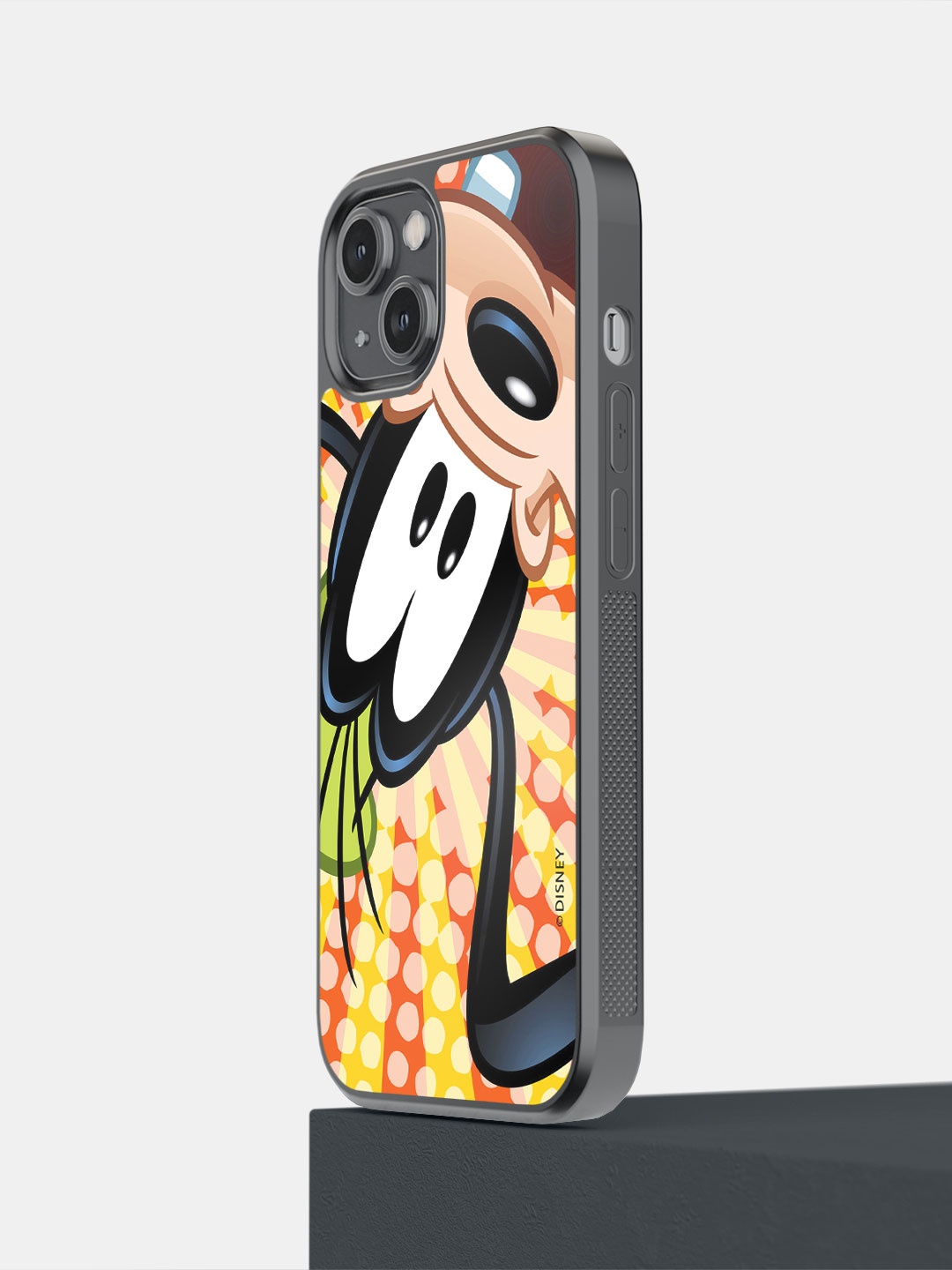 

macmerise Goofy Upside Down iPhone 14 Bumper Case Cover, Yellow