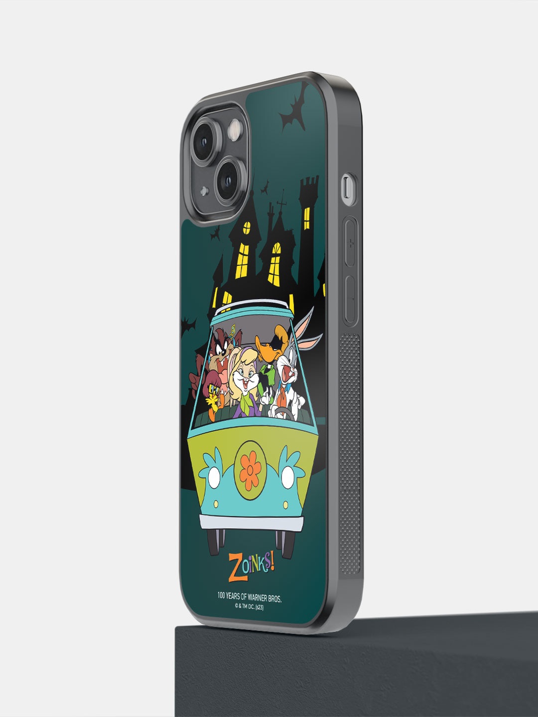 

macmerise Looney Zoinks iPhone 14 Bumper Case Cover, Green