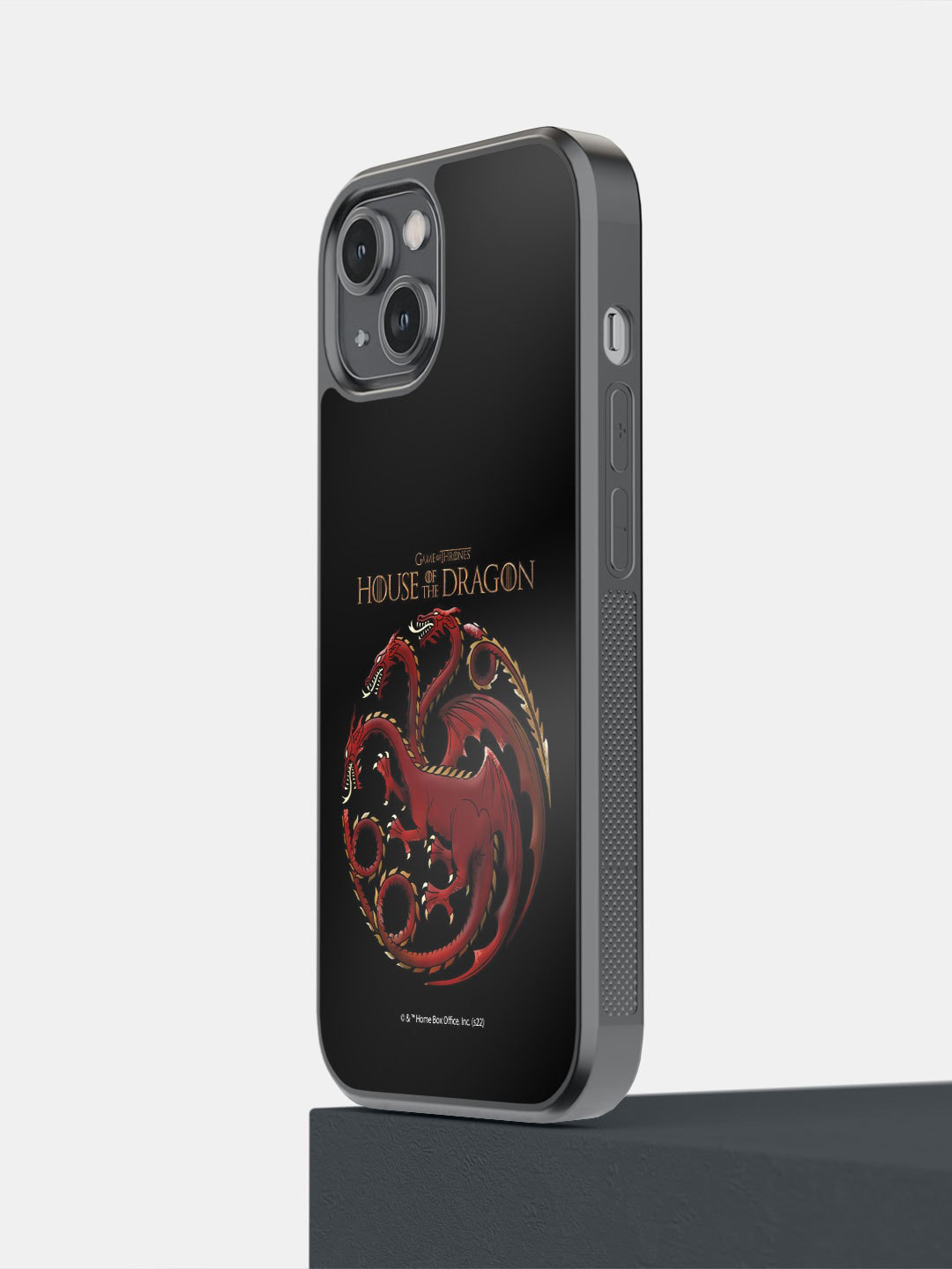 

macmerise Dragon Sigil IPhone 14 Bumper Case Cover, Black