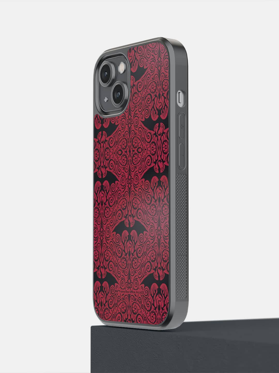 

macmerise Printed Dragon iPhone 14 Phone Bumper Case Cover, Pink
