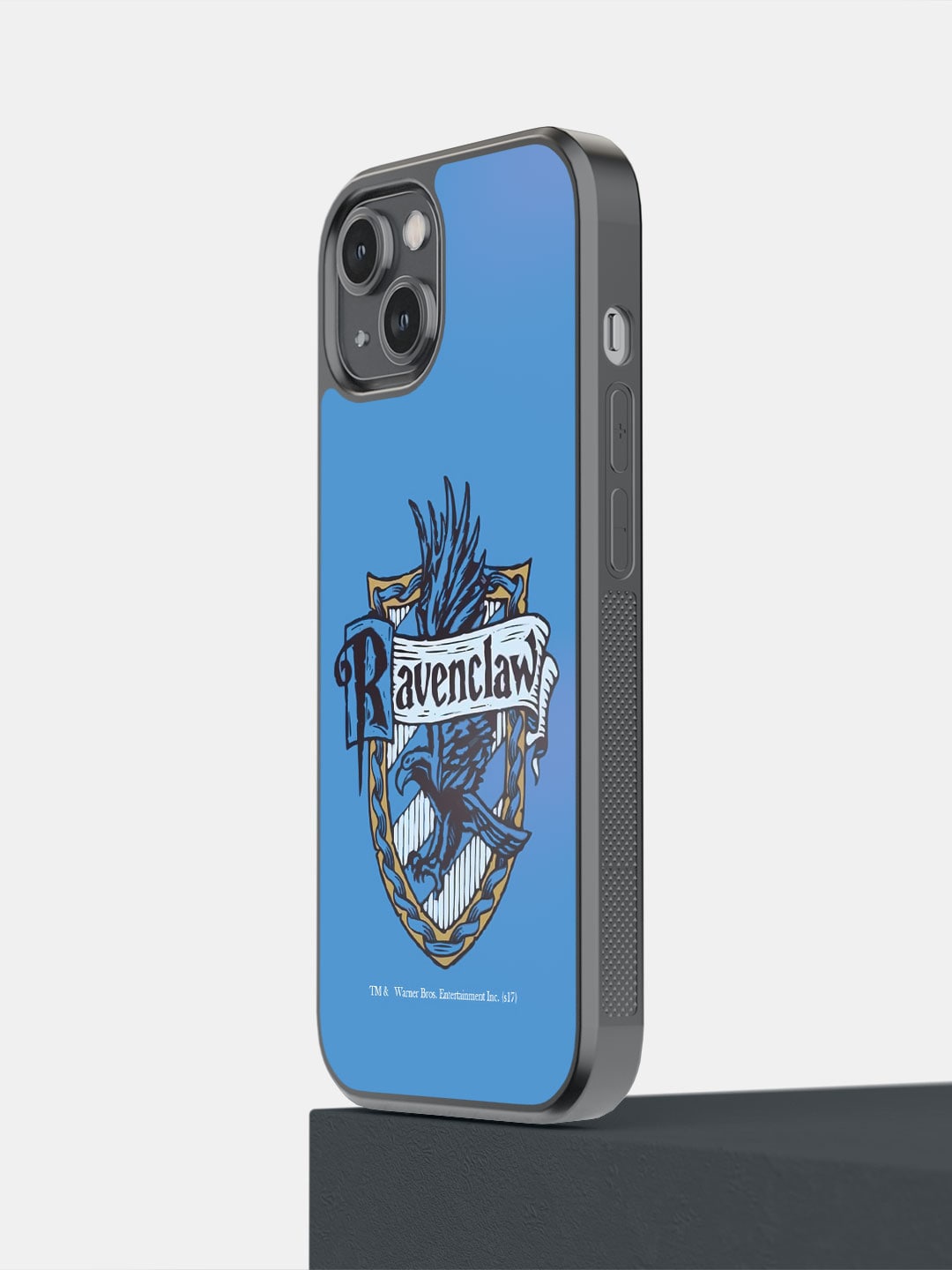 

macmerise Crest Ravenclaw Printed iPhone 14 Bumper Case Cover, Blue