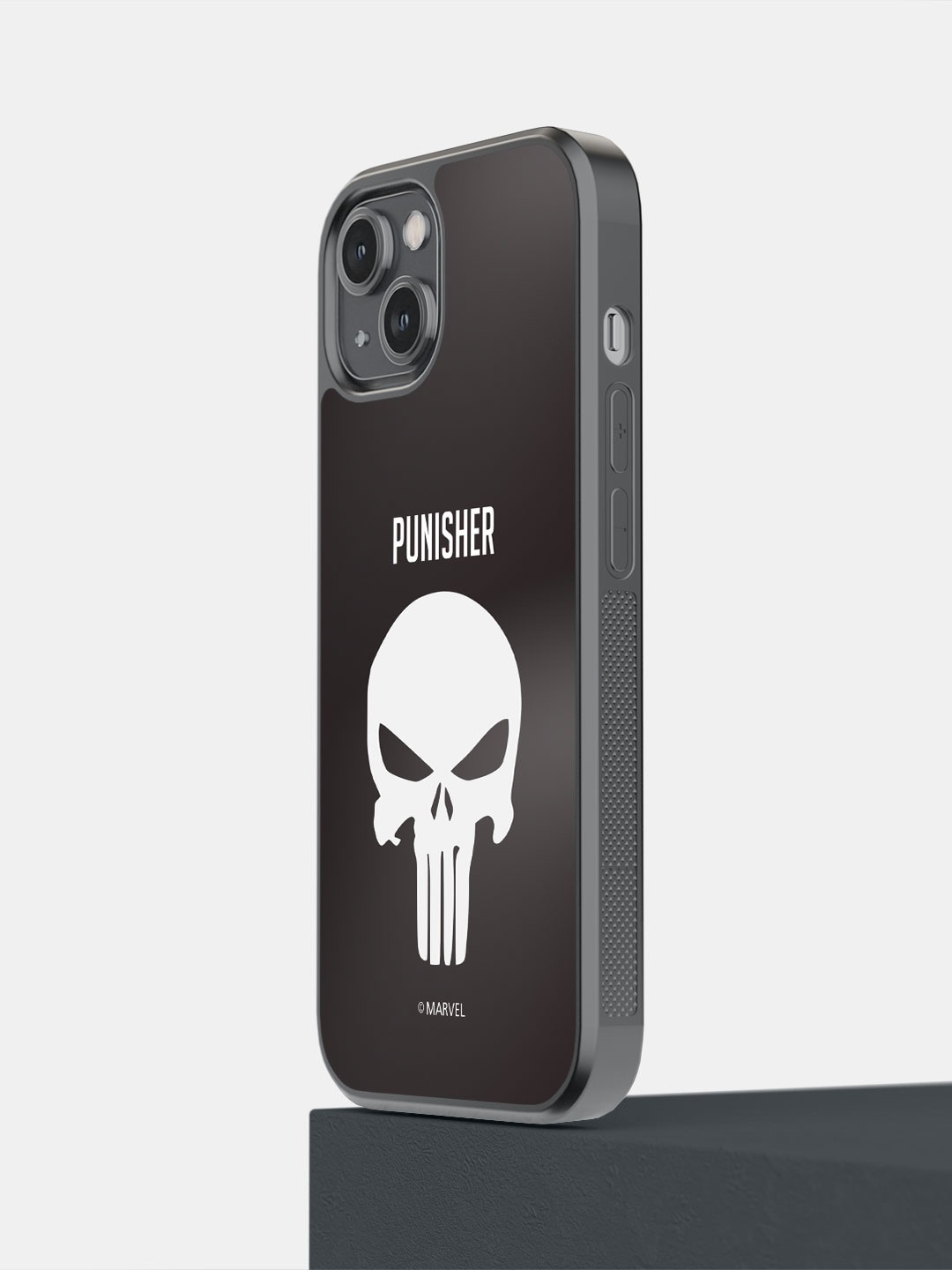 

macmerise Punisher Symbol iPhone 14 Bumper Case Cover, Black