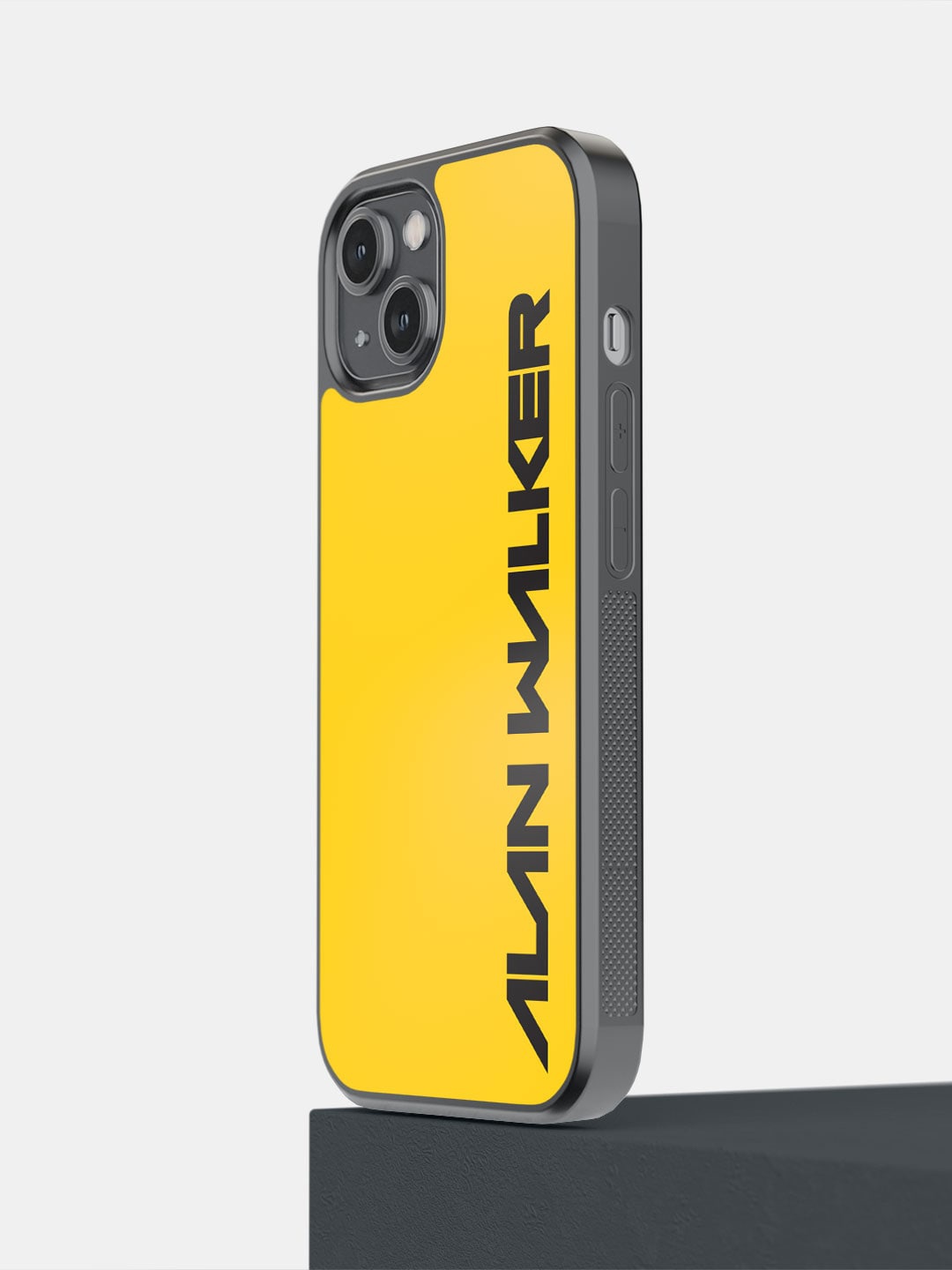 

macmerise Alan Walker Logo iPhone 14 Bumper Case Cover, Yellow