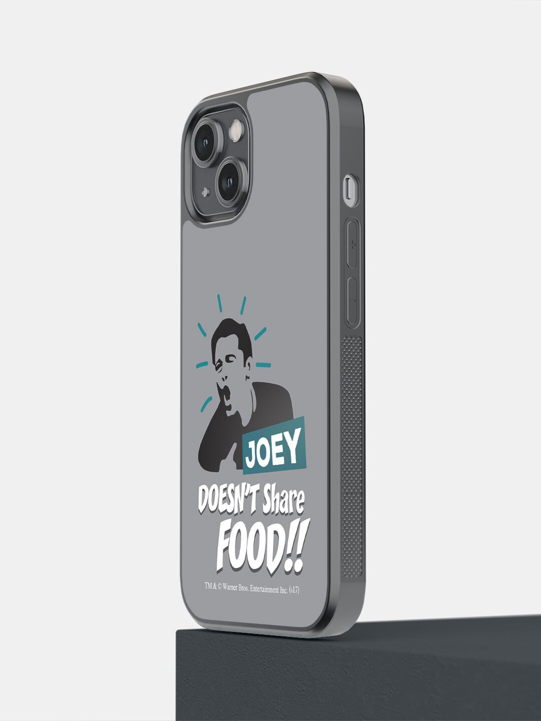 

macmerise Joey Doesn't Share Food iPhone 14 Bumper Case Cover, Grey