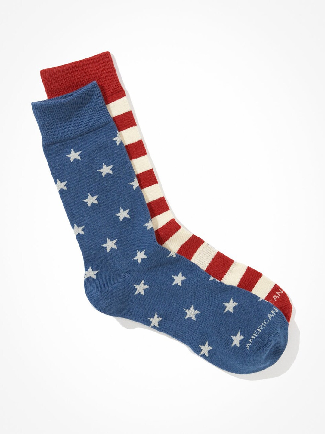 

AMERICAN EAGLE OUTFITTERS Men Pack of 2 Above Ankle-Length Socks, Navy blue