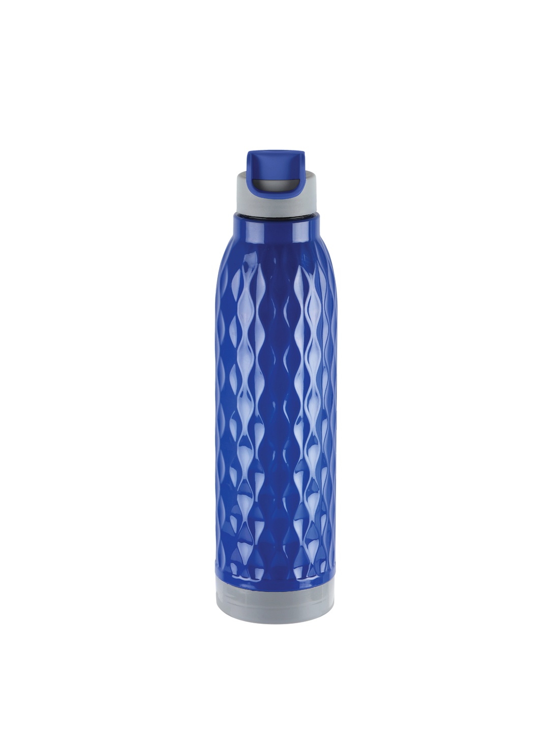 

Cello Puro wave 900 Blue & Grey Textured Leak Proof Water Bottle 690ml