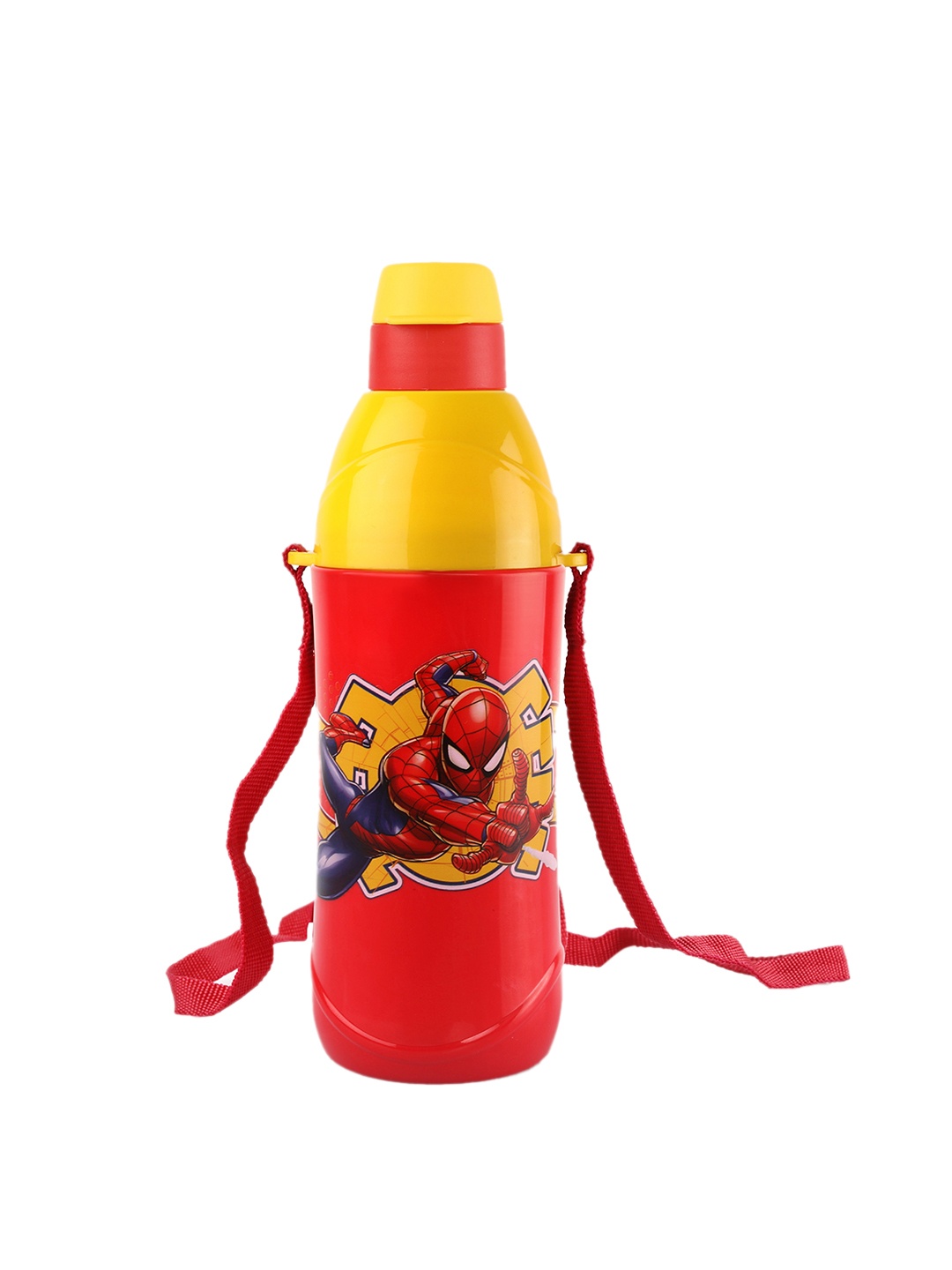 

Cello Puro Steel-X Red Superman Printed Stainless Steel Water Bottle -700 ML