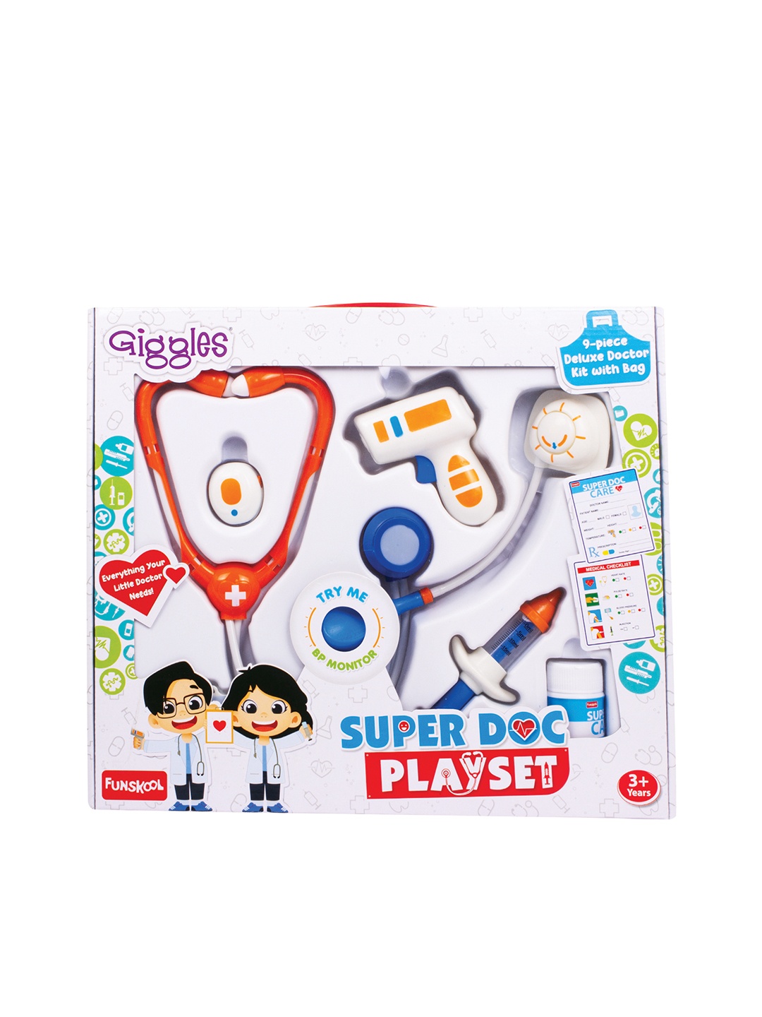 

Funskool Kids Super Doctor Playset Toy, White