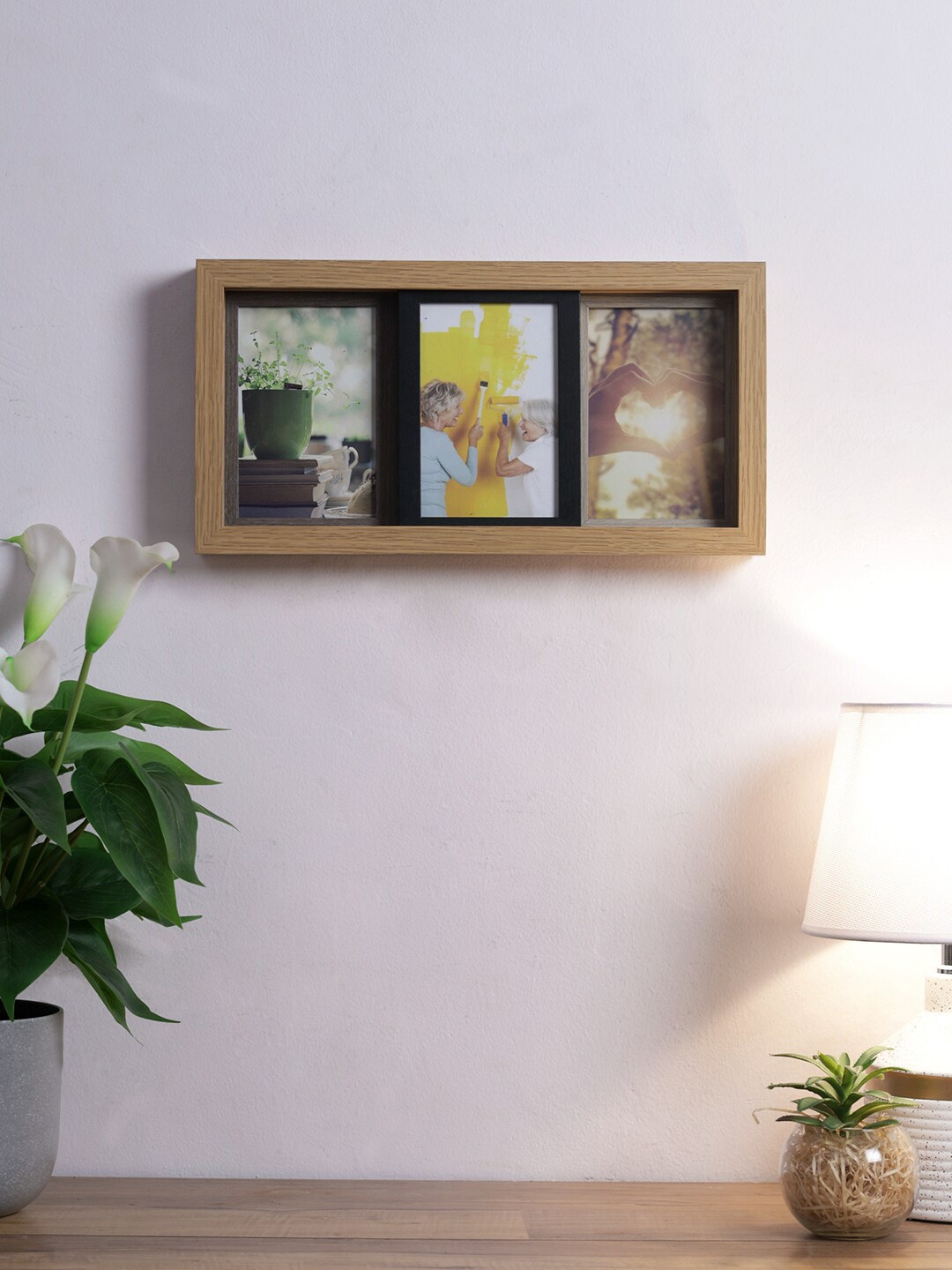 

House Of Accessories Brown Collage Wall Photo Frames