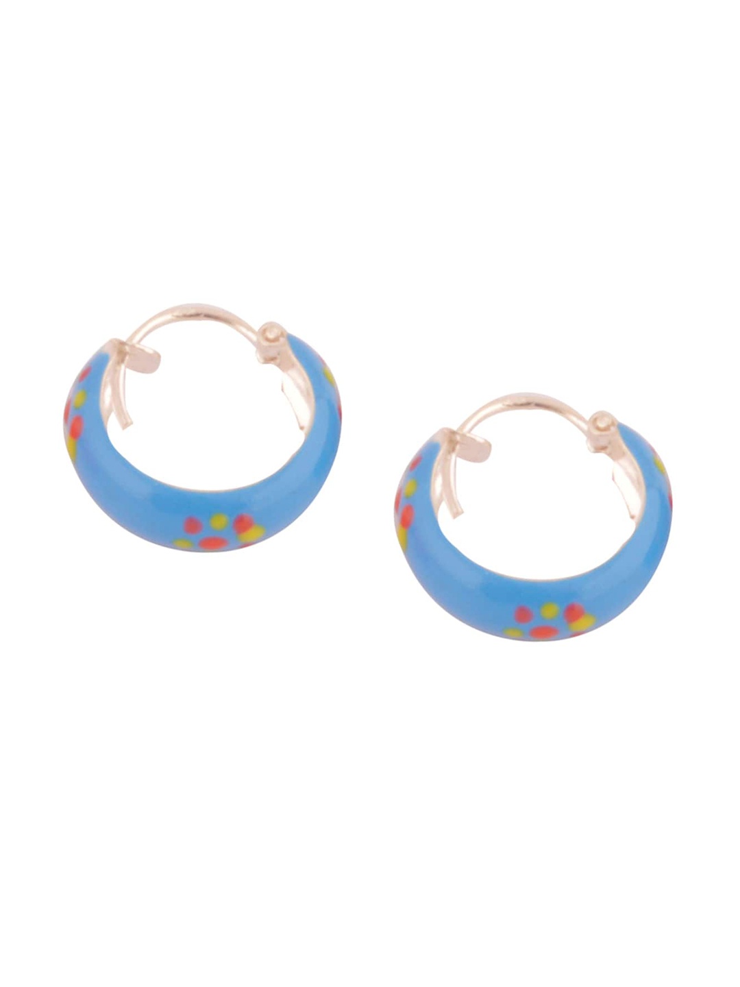 

Silverwala Silver Plated Hoop Earrings