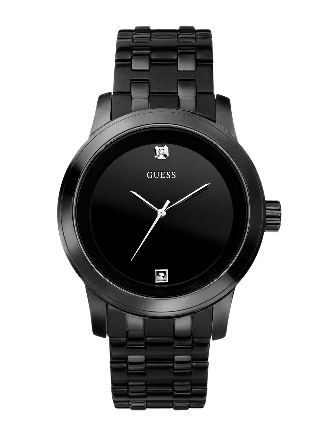 

GUESS Men Stainless Steel Straps Analogue Watch U12604G1M, Black