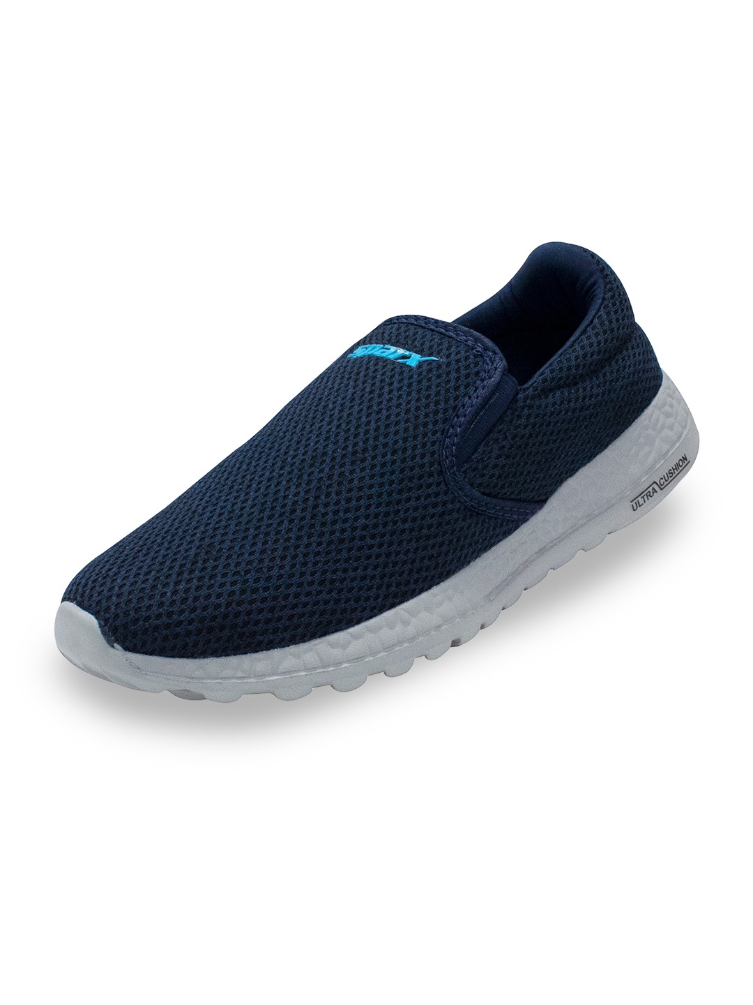 

Sparx Men Textured Slip-On Walking Shoes, Navy blue