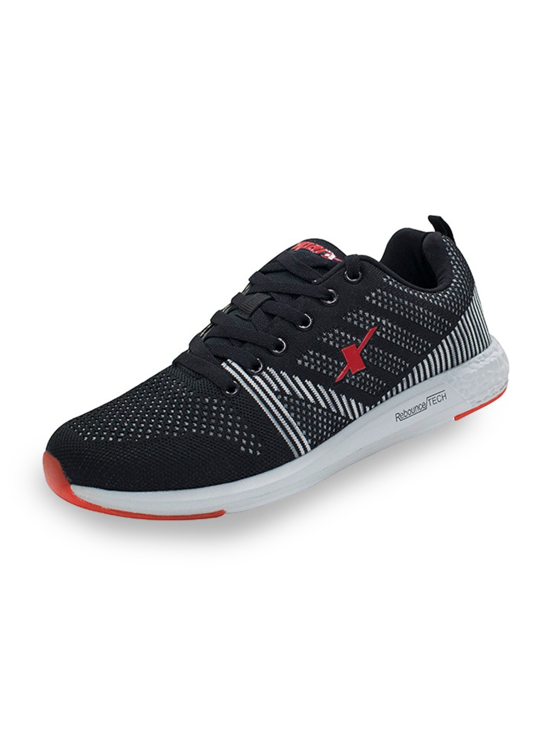 

Sparx Men Lace-Up Running Shoes, Black