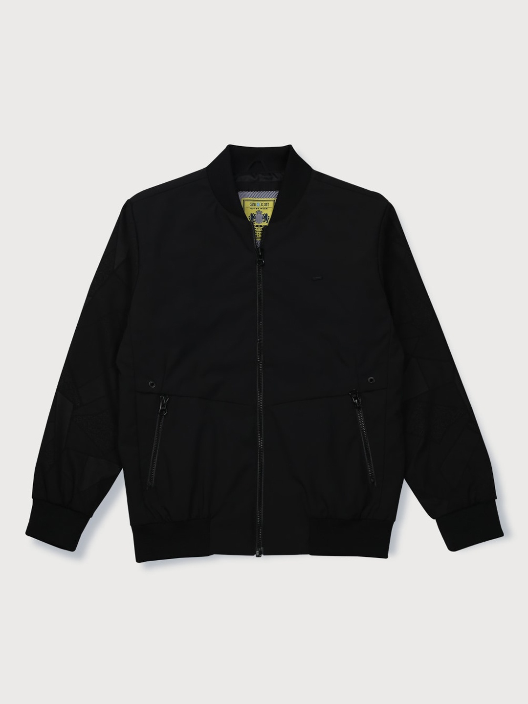 

Gini and Jony Boys Windcheater Sporty Jacket, Black