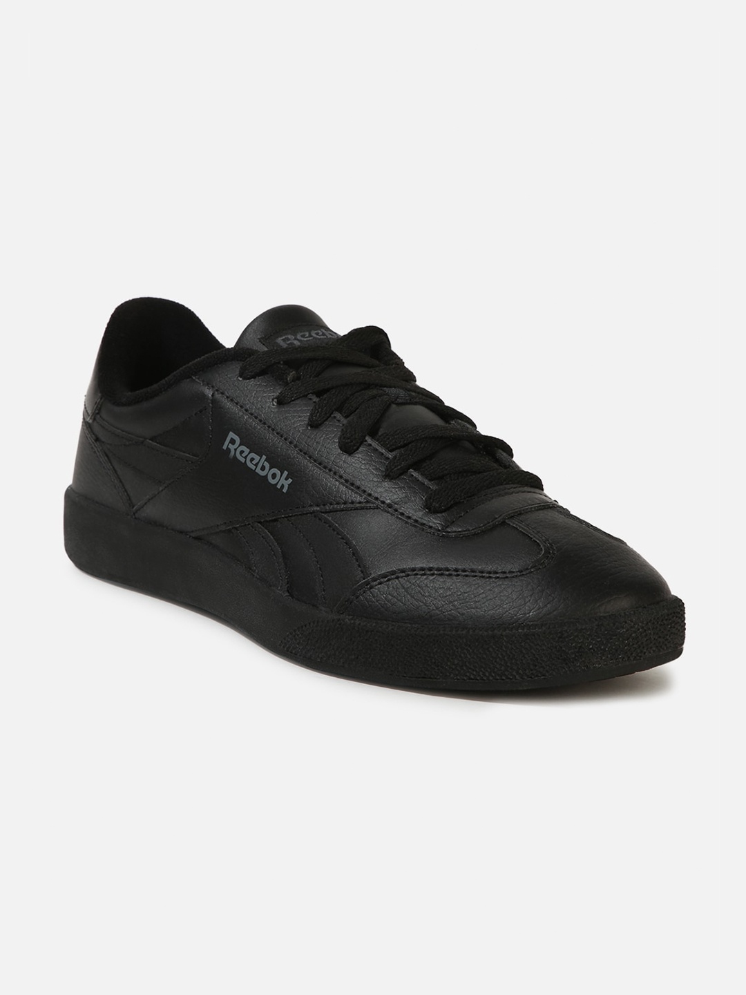 

Reebok Classic Men Smash Edge Leather Sneakers, Black