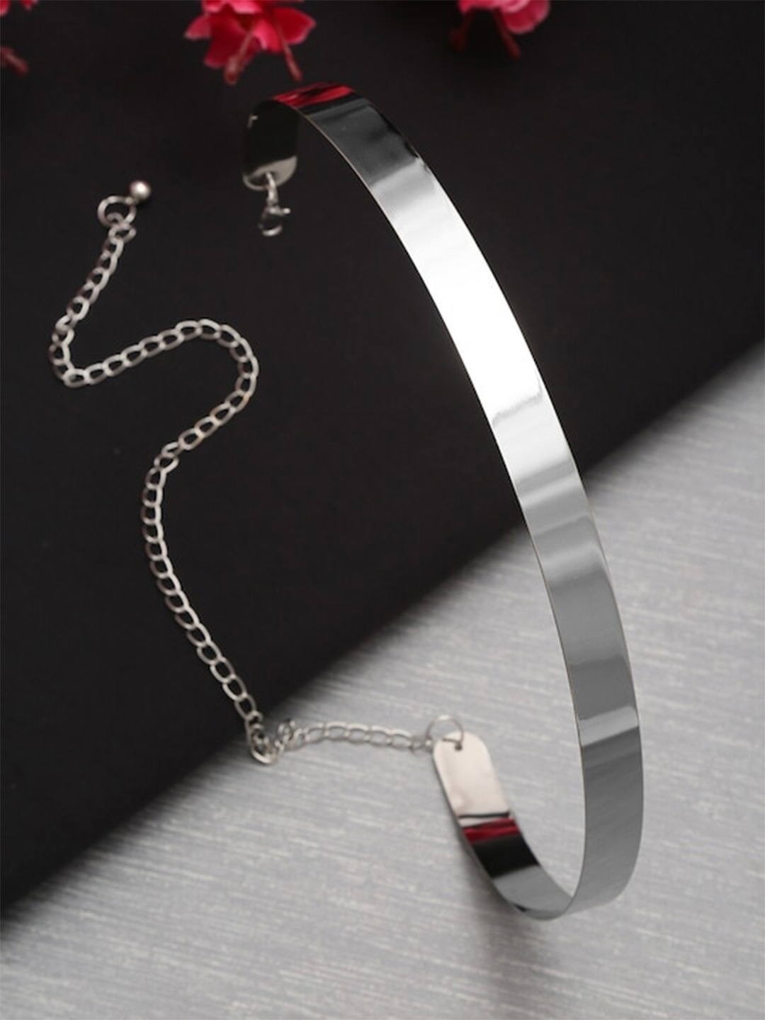 

Kastner Women Metal Belt, Silver