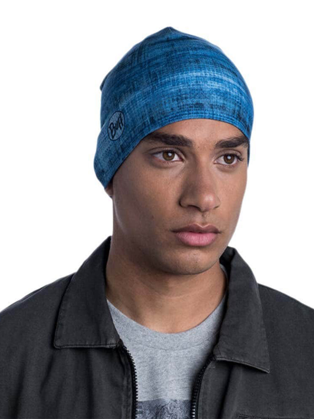 

Original Buff SA Unisex Printed Beanie, Blue