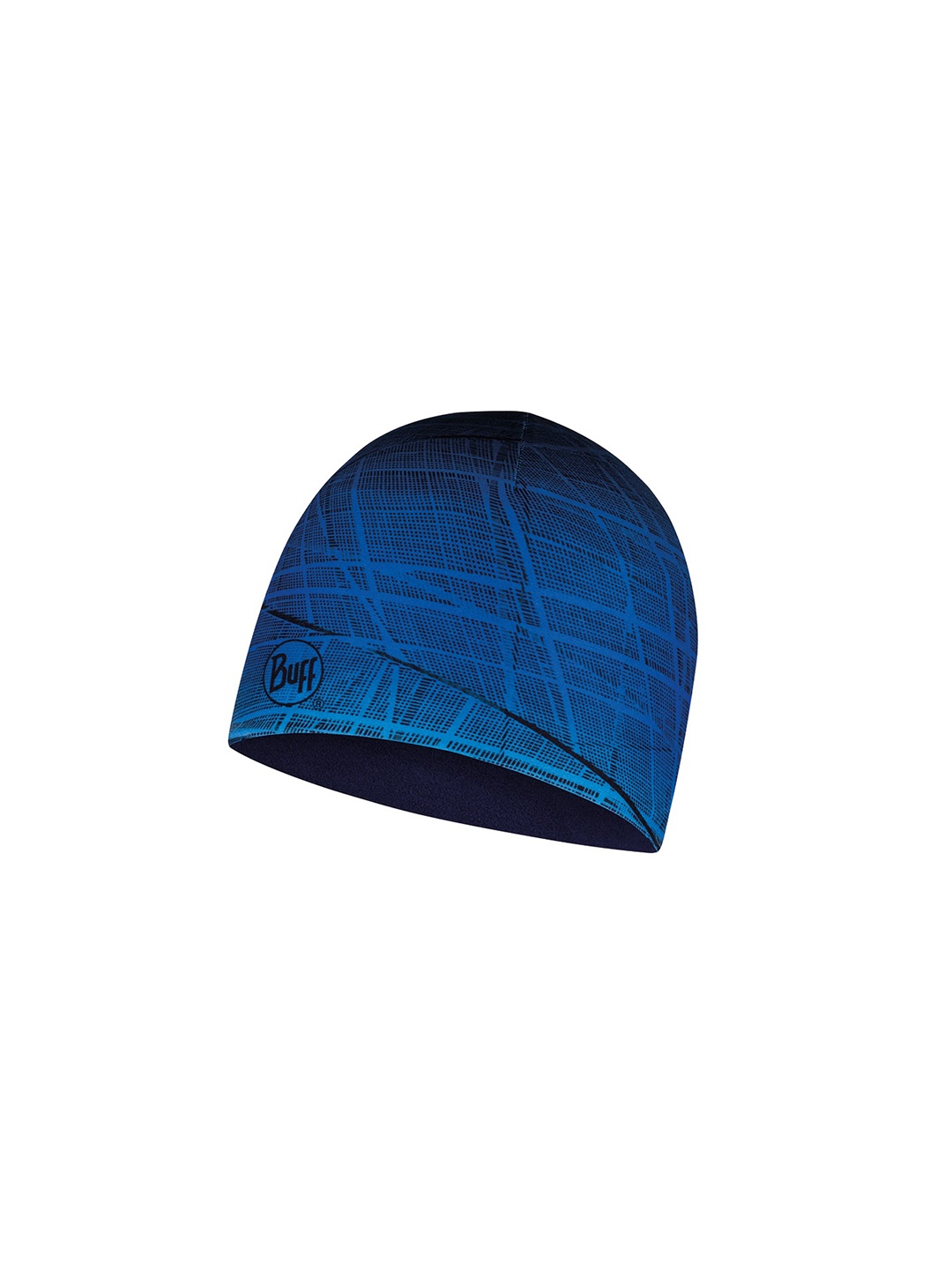 

Original Buff SA Unisex Abstract Printed Microfiber Beanie, Blue